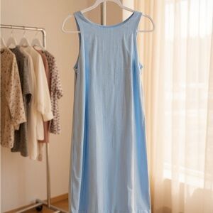 Light Blue Sleeveless Dress